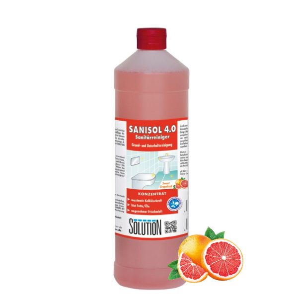 SANISOL 4.0 Sanitärreiniger KONZENTRAT, Sweet Grapefruit